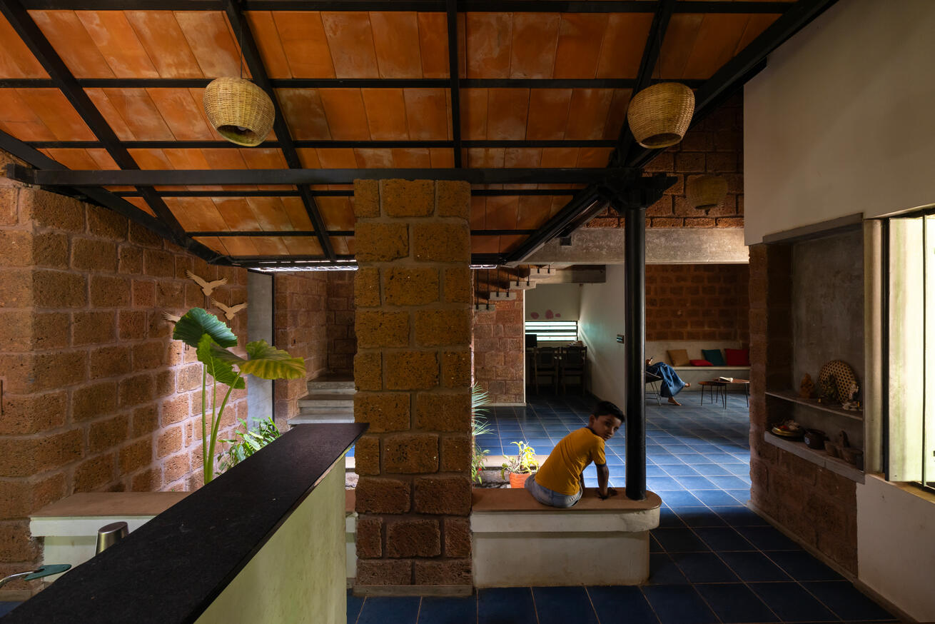 Seating along Courtyard