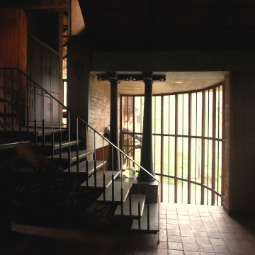 Photograph of the staircase of Residence for Anil.