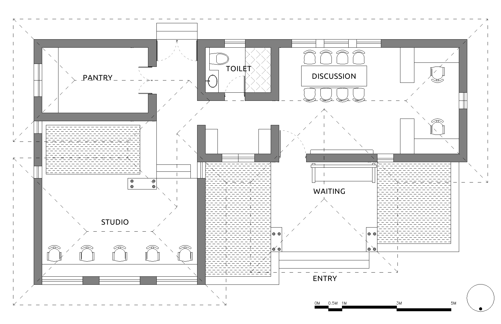 Floor Plan of Bhoomija Office