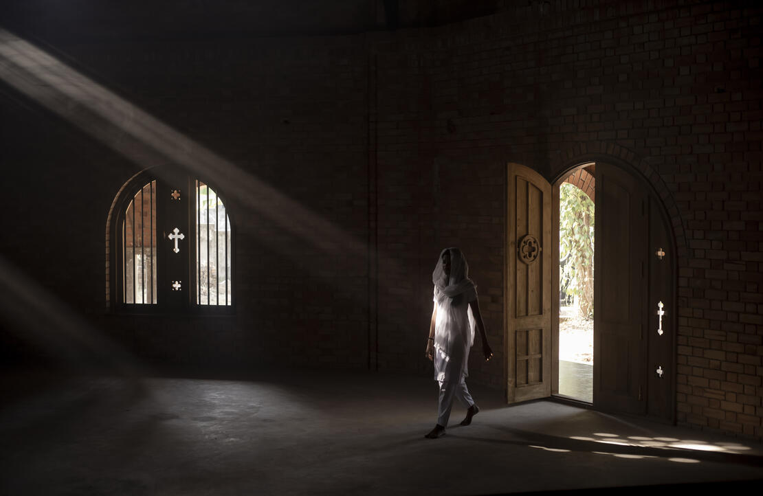 Entry to Prayer Hall